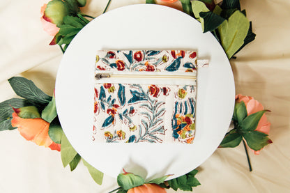 Block Printed Coin Purses