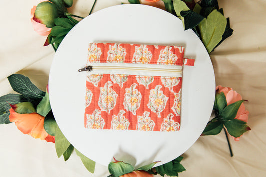 Block Printed Coin Purses