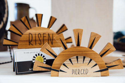 Wooden Easter Advent