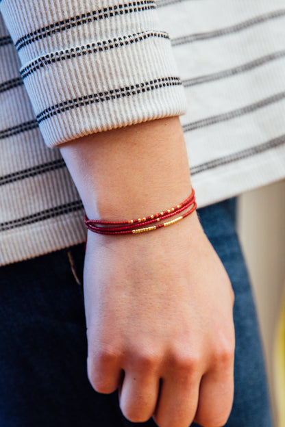 Lola 3-in-1 Beaded Bracelet
