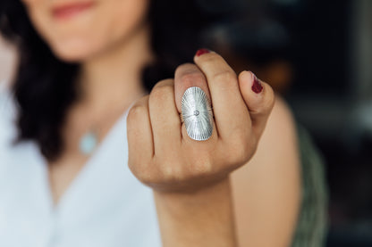 Sunburst Statement Ring