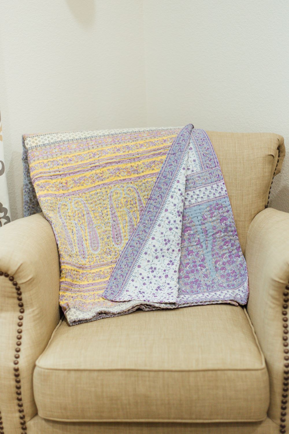 Kantha Blanket - Throw