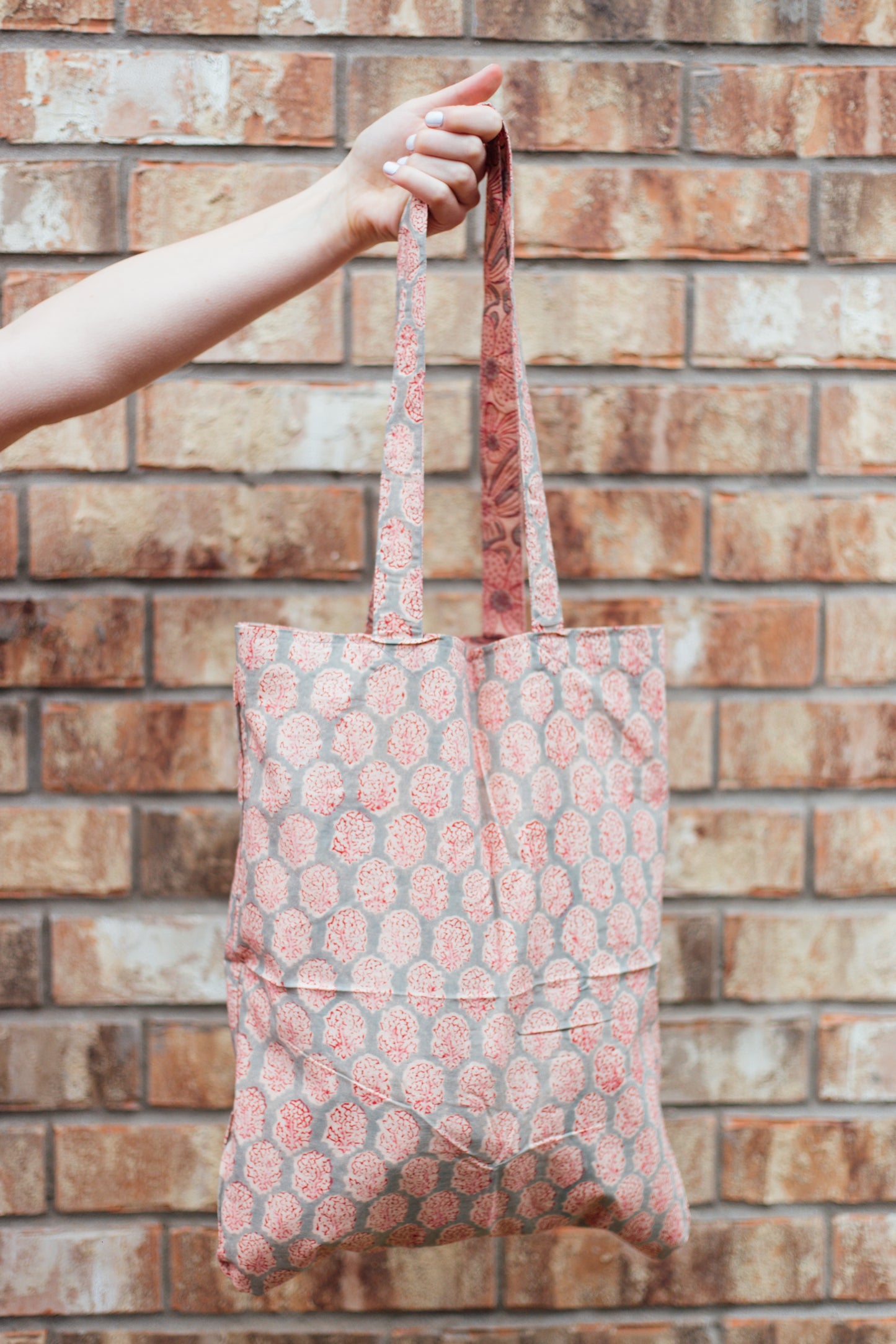 Reversible Indian Tote bag