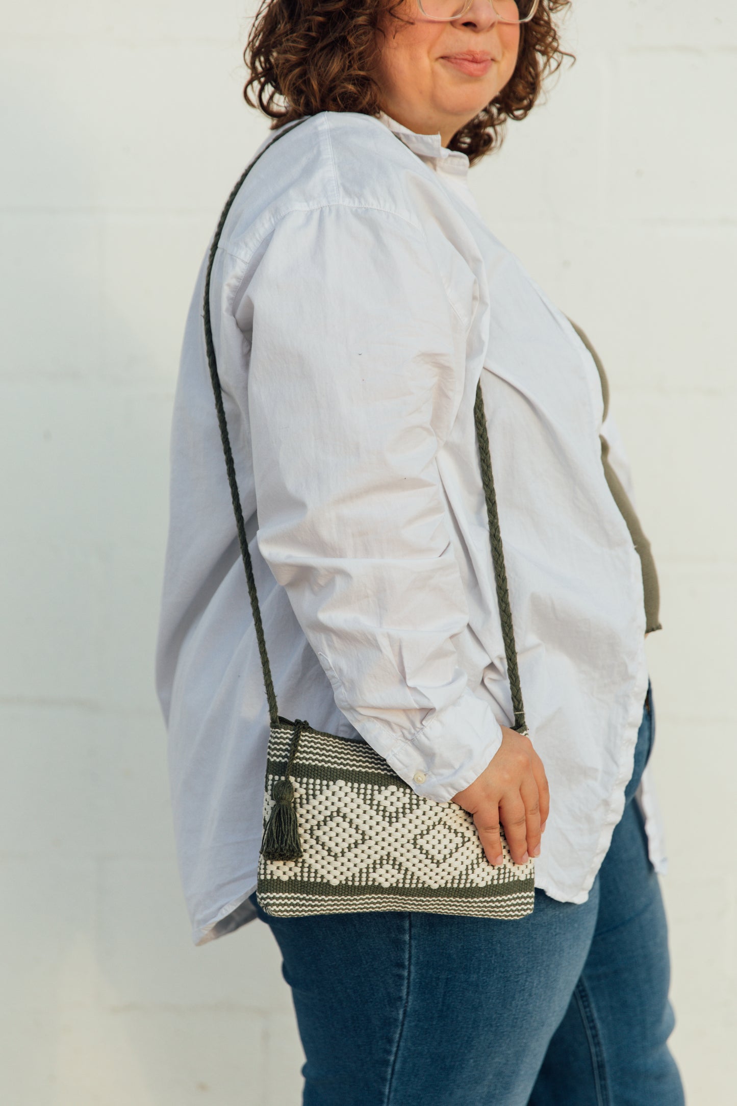 Mexican Woven Crossbody Bag