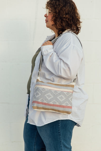Mexican Woven Crossbody - Adjustable