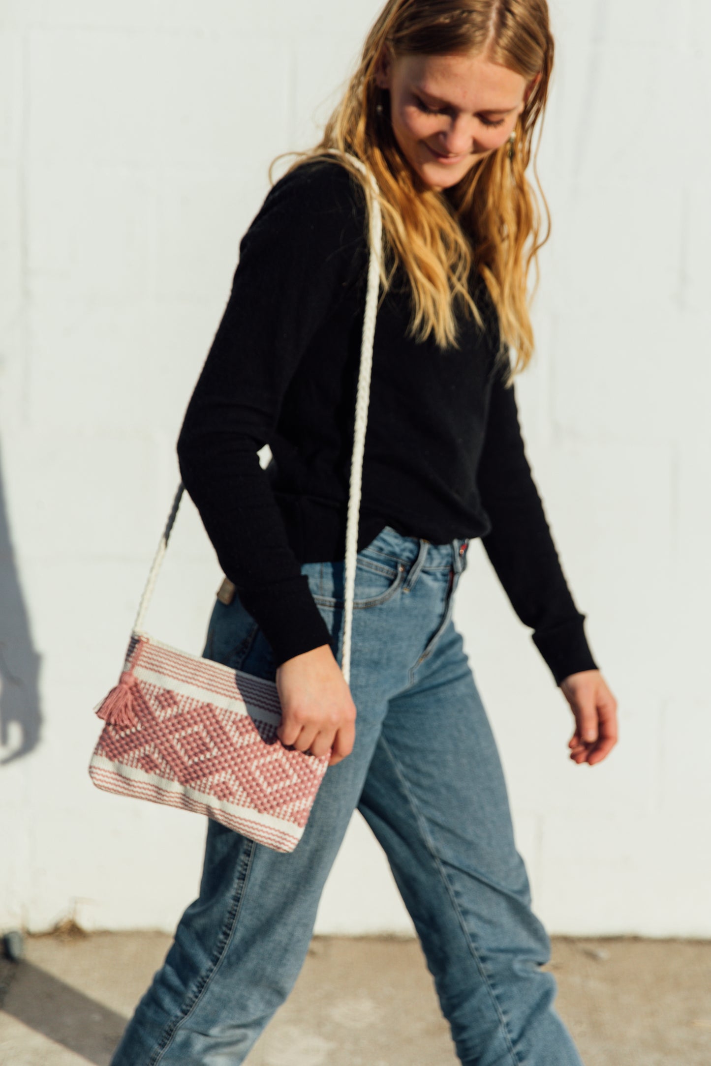 Mexican Woven Crossbody Bag