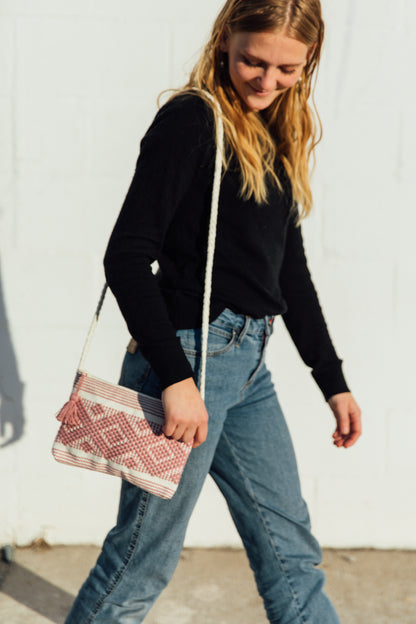 Mexican Woven Crossbody Bag