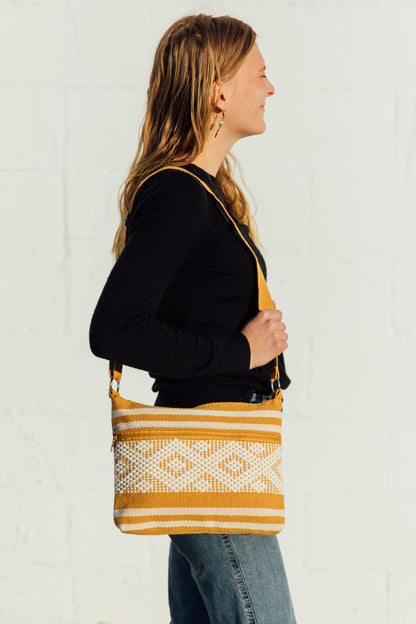 Mexican Woven Crossbody - Adjustable