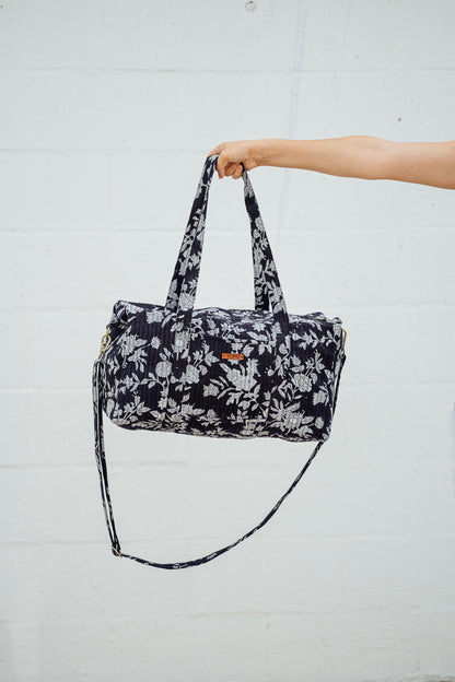 Quilted Indian Travel Duffel Bag