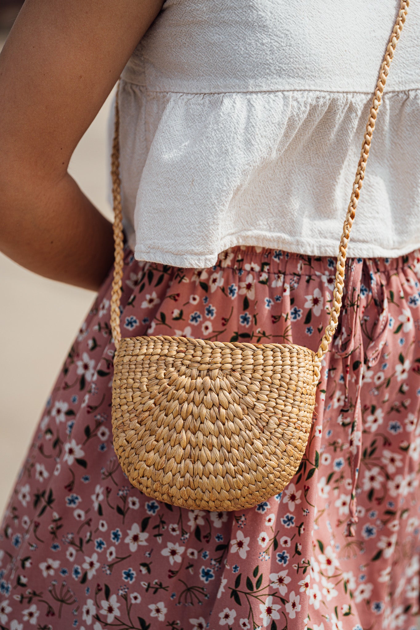 Thai Mini Wicker Bag