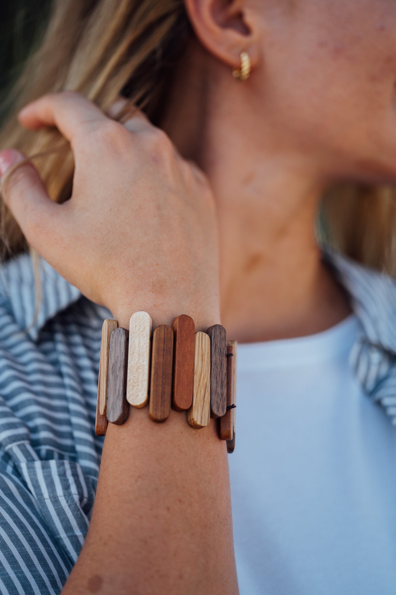Thai Wooden Bracelet