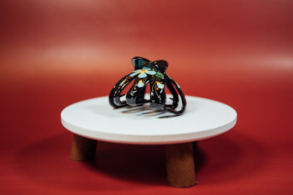 Hand Painted Claw Clip