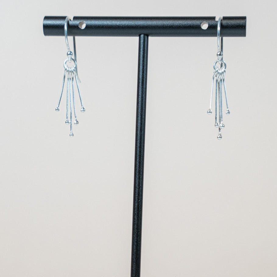 Sterling Silver Raindrop Earrings