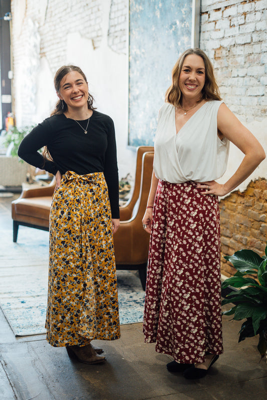 Maxi Wrap Skirt