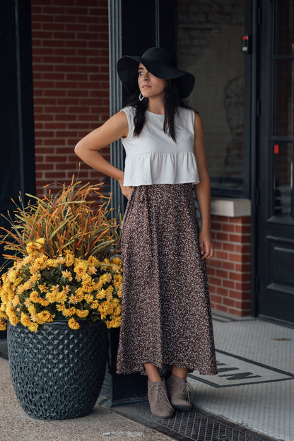 Long Wrap Skirts