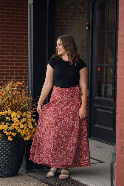 Long Wrap Skirts