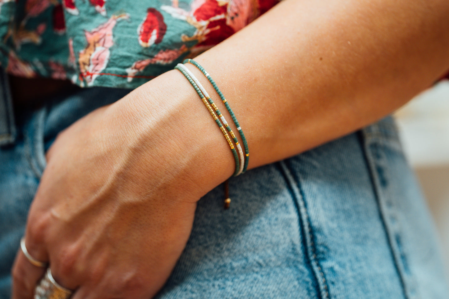 Lola 3-in-1 Beaded Bracelet