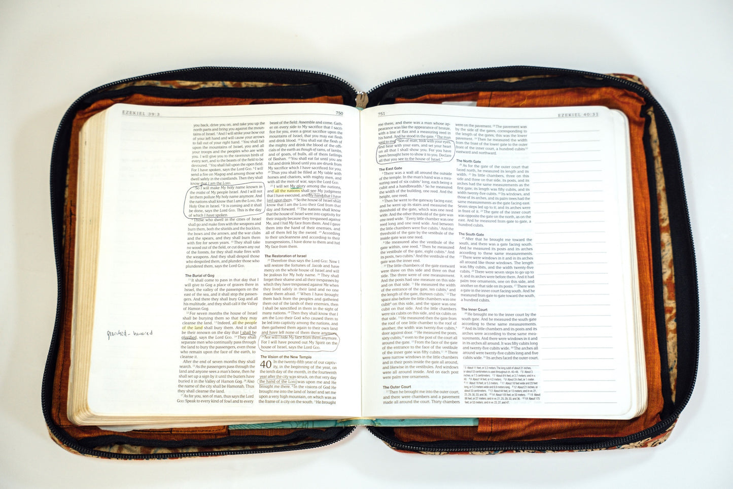 Fabric Bible Covers