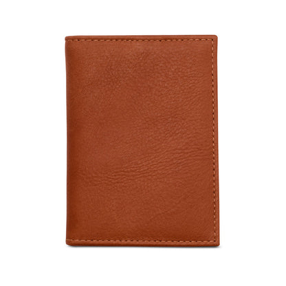 Slim Vertical Leather Wallet