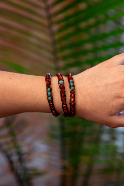 Tibetan 3x Wrap Bracelet