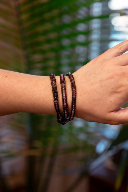 Tibetan 3x Wrap Bracelet