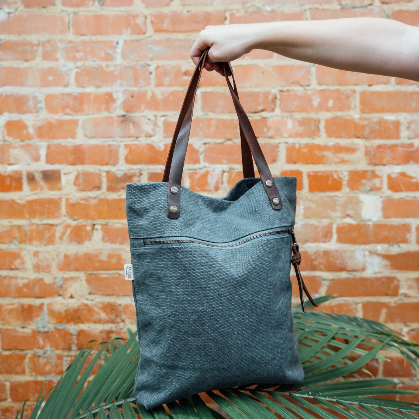 Thai Tote With Leather