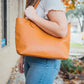 Colombian Napa Leather Tote