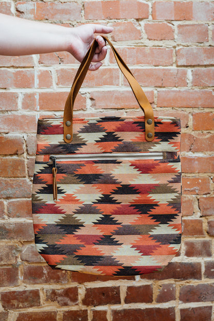 Thai Tote With Leather