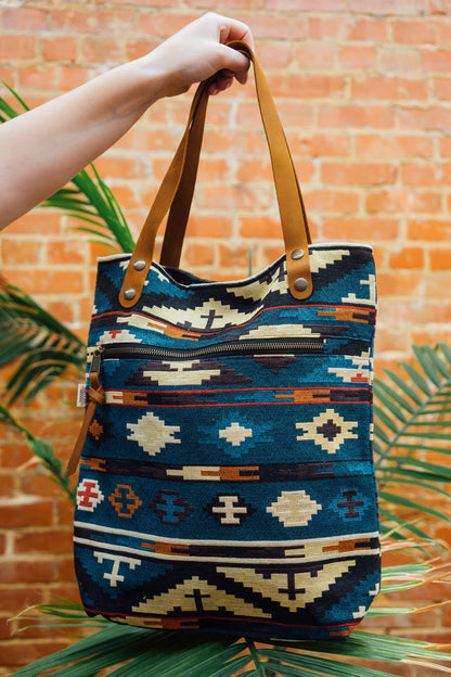 Thai Tote With Leather